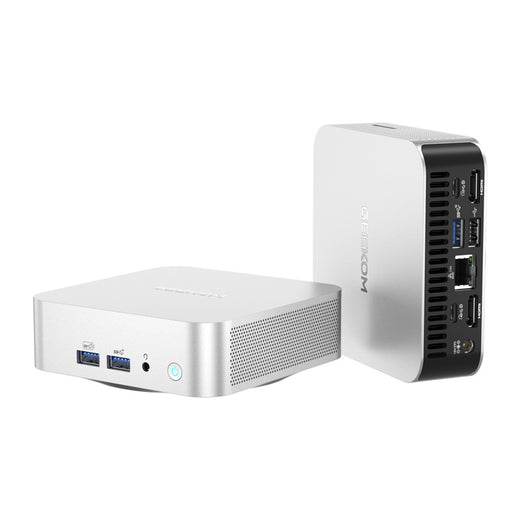 Mini PC GEEKOM A6 vedere frontală
