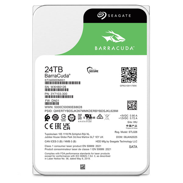 hard disk Seagate 24TB SATA 7200RPM pentru desktop