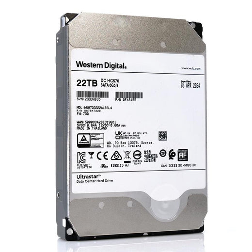 hard disk WD server 22TB SATA 7200RPM