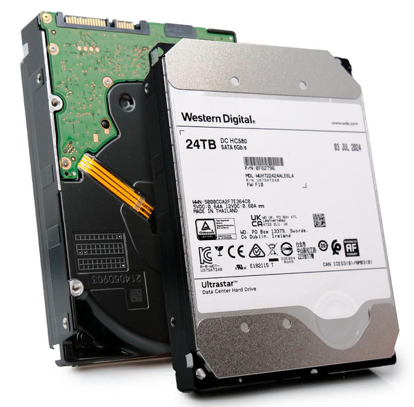 HDD enterprise WD HC580 24TB pentru stocare profesională