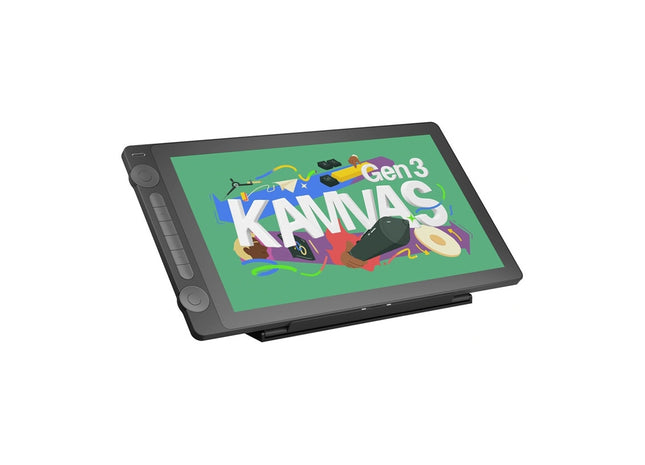 Tabletă grafică Huion Kamvas 16 Gen 3 vedere frontală