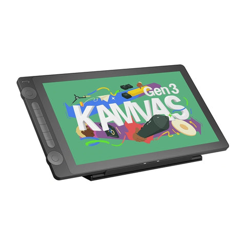 Tabletă grafică Huion Kamvas 16 Gen 3 vedere frontală