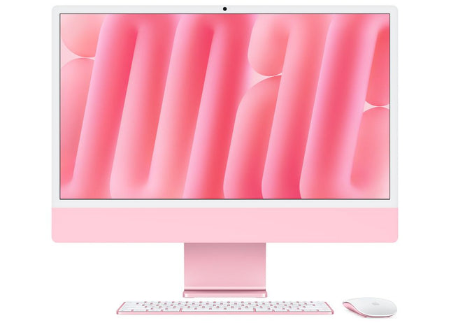 Sistem PC All in One APPLE iMac (2024), Apple M4, 24" Retina 4.5K, 16GB, SSD 512GB, 10-core GPU, macOS Sequoia, Pink