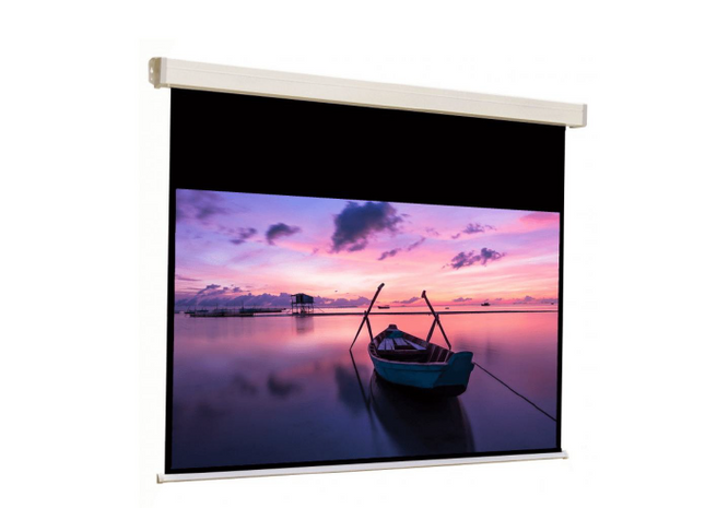 Manual projection screen, ceiling/wall mounted Sopar Platinum 16:9 300x208cm