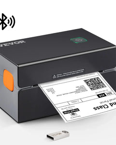 Imprimantă termică de etichete VEVOR cu Bluetooth și USB