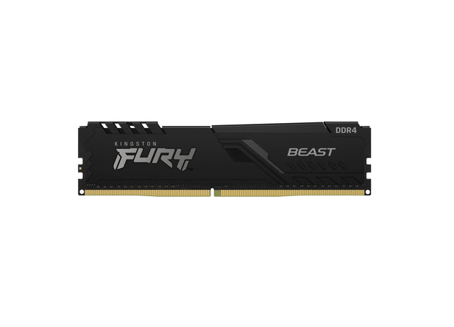 Memorie RAM Kingston Fury Beast 16GB DDR4 3200MHz CL16 vedere frontala