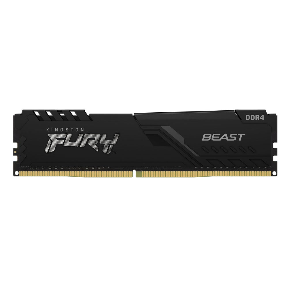 Memorie RAM Kingston Fury Beast 16GB DDR4 3200MHz CL16 vedere frontala