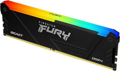 Memorie RAM Kingston Fury Beast 16GB DDR4 3200MHz CL16 vedere spate