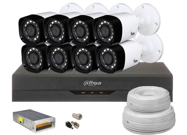 Kit supraveghere Dahua 8 camere IR 20M, Compatibilitate aplicatie mobila