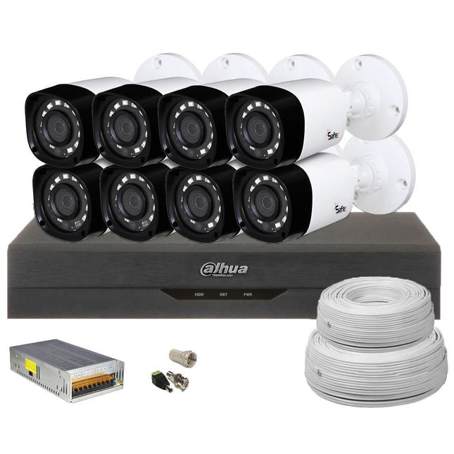 Kit supraveghere Dahua 8 camere IR 20M, Compatibilitate aplicatie mobila