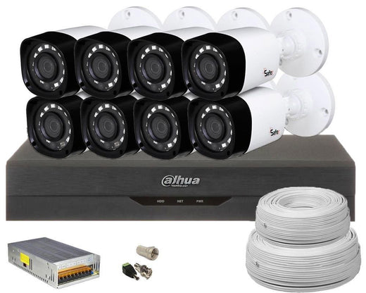 Kit supraveghere Dahua 8 camere IR 20M, Compatibilitate aplicatie mobila