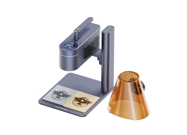 LaserPecker LP4 Dual Laser Engraver cu laser diodă 10W și IR 2W