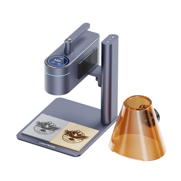 LaserPecker LP4 Dual Laser Engraver cu laser diodă 10W și IR 2W