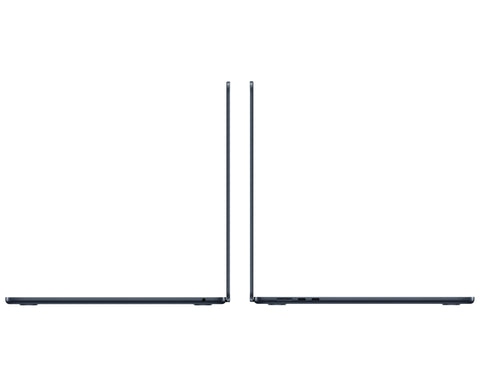 MacBook Air 15 inch profil subtire culoare Midnight