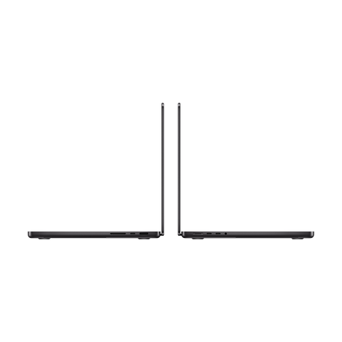 MacBook Pro 14 inch M5 Pro Space Black vedere laterală