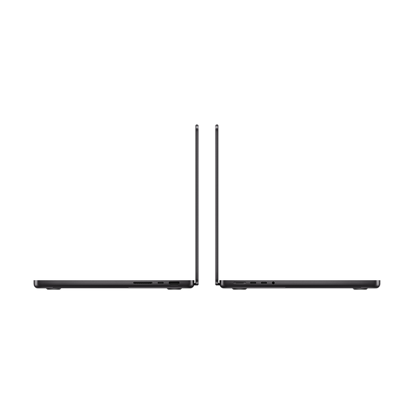 MacBook Pro 14 inch M5 Pro Space Black vedere laterală
