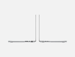 MacBook Pro 14 Silver utilizare profesionala pe birou