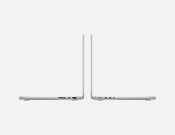 MacBook Pro 14 Silver utilizare profesionala pe birou