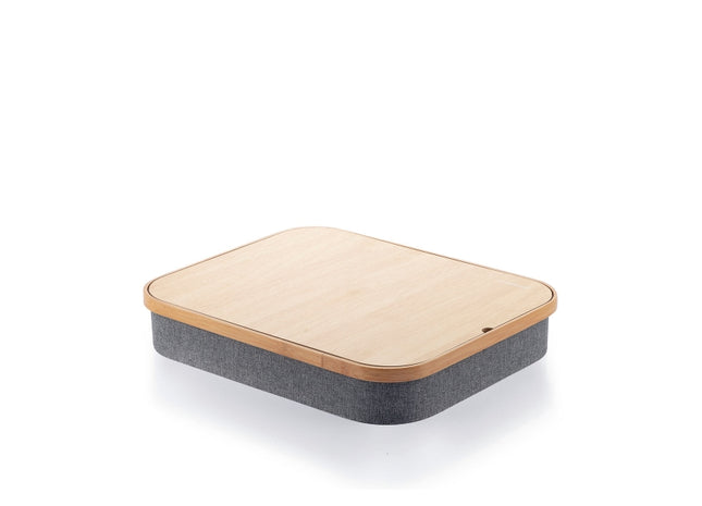 MASĂ PORTABILĂ PENTRU LAPTOP CU SPAȚIU DE DEPOZITARE LARAGE INNOVAGOODS