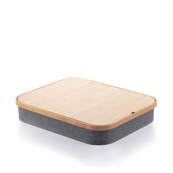 MASĂ PORTABILĂ PENTRU LAPTOP CU SPAȚIU DE DEPOZITARE LARAGE INNOVAGOODS