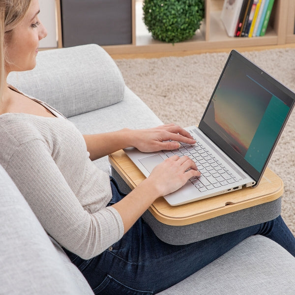 MASĂ PORTABILĂ PENTRU LAPTOP CU SPAȚIU DE DEPOZITARE LARAGE INNOVAGOODS