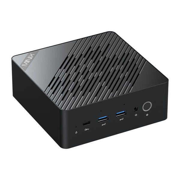 Porturile frontale ale mini PC-ului MINIX ER937-AI