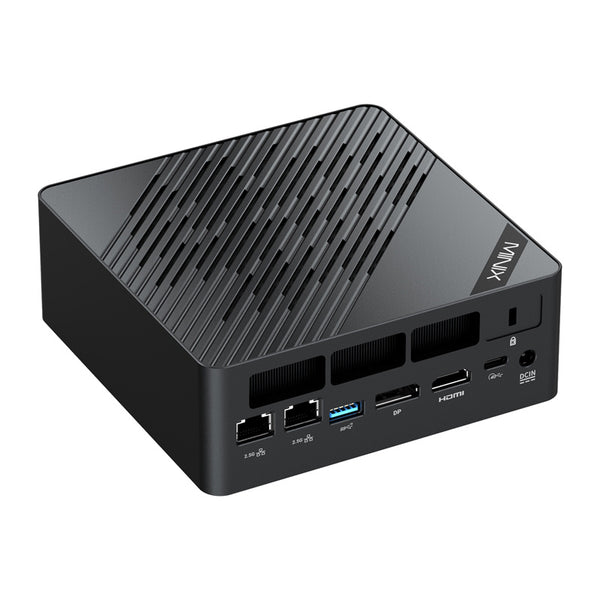 Porturile din spatele mini PC-ului MINIX ER937-AI