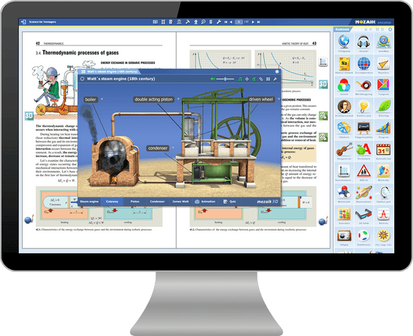 Mozaik STUDENT platforma educationala interactiva