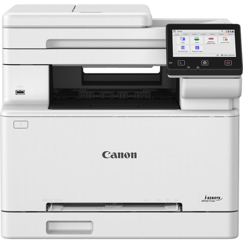 Multifuncțional laser color Canon i-SENSYS MF667Cdw vedere frontală