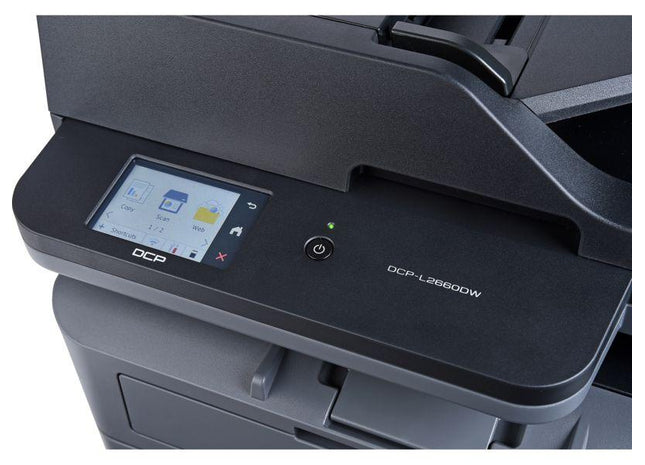 multifunctional Brother DCP-L2660DW display LCD tactil