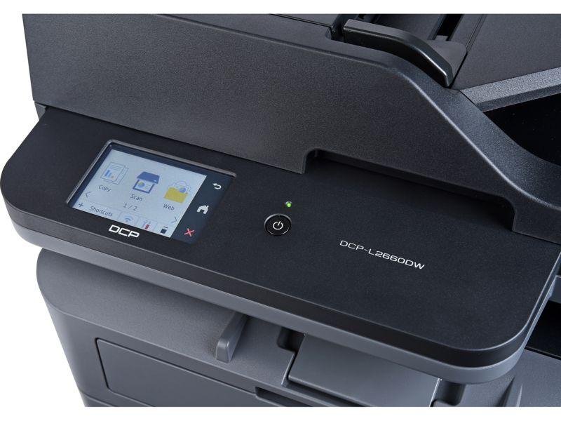 multifunctional Brother DCP-L2660DW display LCD tactil