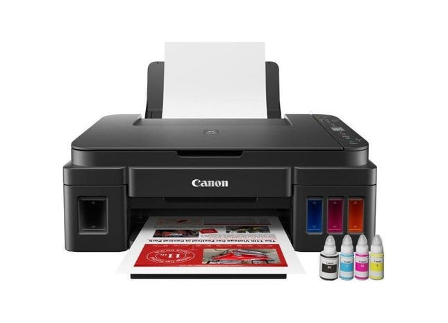 Multifuncțională inkjet color Canon PIXMA G3410 vedere frontală