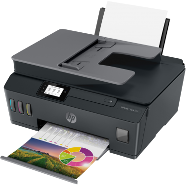 Multifunctional Inkjet CISS Color HP Tank 530 - 4SB24A A4, 11ppm