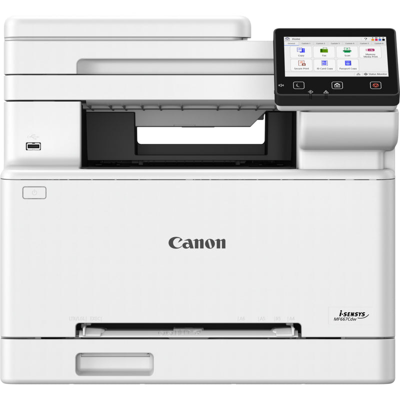 Multifuncțională laser color Canon MF667Cdw 6928C001AA vedere frontală