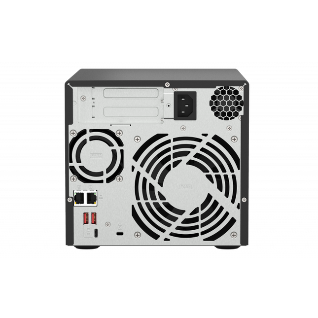 NAS QNAP TS-473A 4-Bay, AMD Ryzen V1500B, 8GB DDR4 RAM - Soluție profesională de stocare în rețea