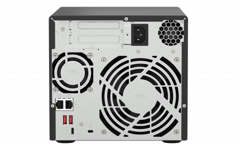 NAS QNAP TS-473A 4-Bay, AMD Ryzen V1500B, 8GB DDR4 RAM - Soluție profesională de stocare în rețea