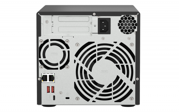 NAS QNAP TS-473A 4-Bay, AMD Ryzen V1500B, 8GB DDR4 RAM - Soluție profesională de stocare în rețea