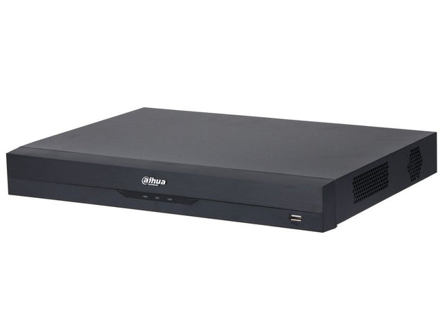 Dahua WizSense NVR5232-EI – NVR 32 canale, AI WizSense, 8K (32MP), recunoaștere facială, ANPR, compresie Smart H.265+, 2×SATA 16TB