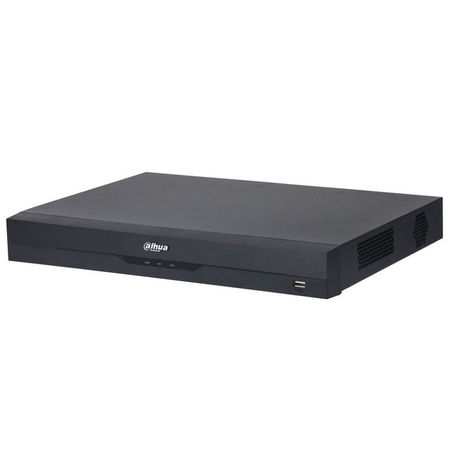 Dahua WizSense NVR5232-EI – NVR 32 canale, AI WizSense, 8K (32MP), recunoaștere facială, ANPR, compresie Smart H.265+, 2×SATA 16TB