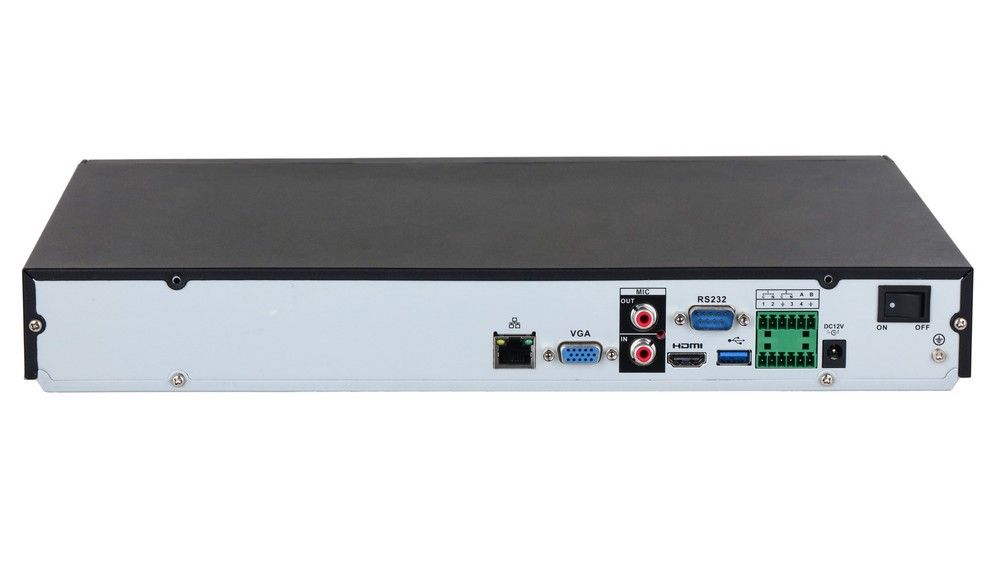 Dahua WizSense NVR5232-EI – NVR 32 canale, AI WizSense, 8K (32MP), recunoaștere facială, ANPR, compresie Smart H.265+, 2×SATA 16TB