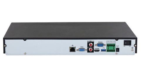 Dahua WizSense NVR5232-EI – NVR 32 canale, AI WizSense, 8K (32MP), recunoaștere facială, ANPR, compresie Smart H.265+, 2×SATA 16TB