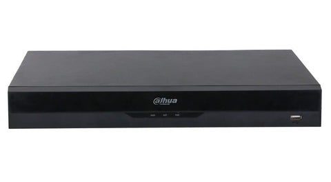 Dahua WizSense NVR5232-EI – NVR 32 canale, AI WizSense, 8K (32MP), recunoaștere facială, ANPR, compresie Smart H.265+, 2×SATA 16TB