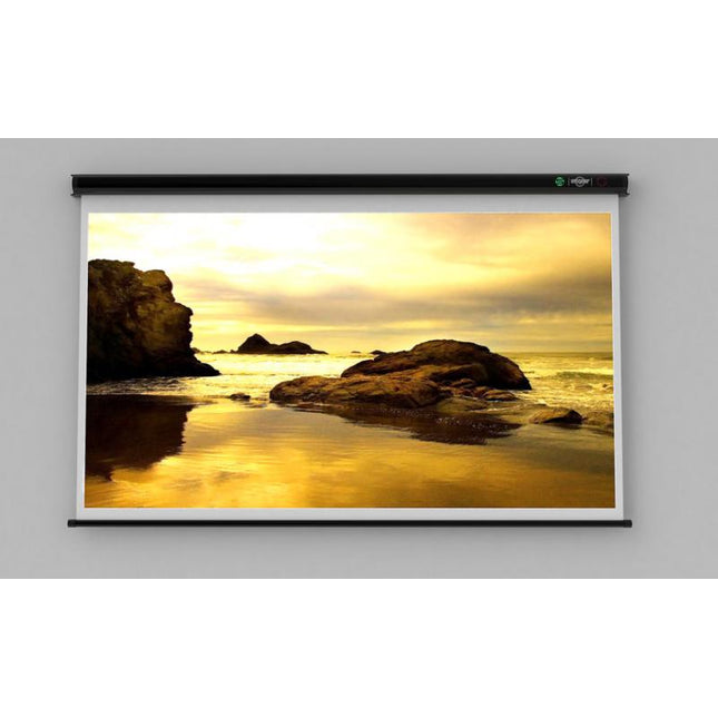 Ecran de proiectie Sopar New Slim, manual, perete, 155cm x 155cm, format 1:1, alb