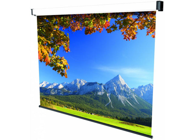 Sopar New Spring Projection Screen, manual, wall, 200cm x 210cm, 1:1 format, white