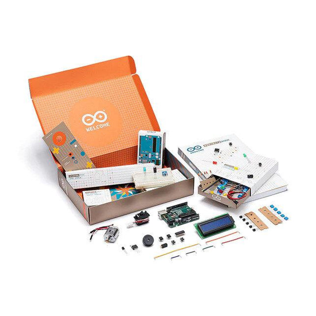 KITUL DE ROBOTICĂ pentru incepători sau avansați oferit de Arduino - SMARTLAB Starter KIT_RO EDITION K000007-RO