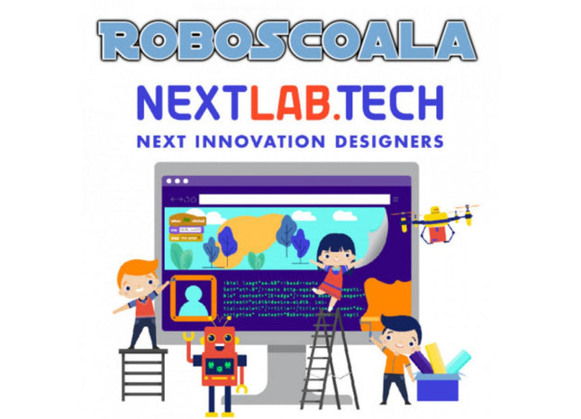 NextLab tech - set complet de robotică