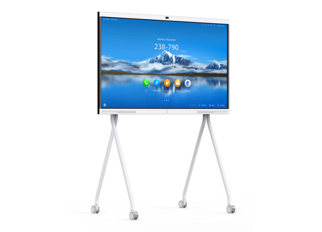 HUAWEI IdeaHub B3 Ecran Interactiv, 65", UHD, 350nit, IPS, contrast 1200:1, opacitate 3-8%, Harmony OS 2.1.0 (cel mai recent), CPU A73*8, 8GB RAM, 64GB stocare, Mali G52 MP6, browser web, adnotare pe orice sursă, WiFi 6