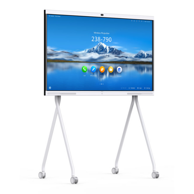 Display interactiv HUAWEI IdeaHub B3, 65", UHD, 350nit, IPS, contrast 1200:1, haze 3-8%, Harmony OS 2.1.0 (cea mai recenta), CPU A73*8, 8GB RAM, 64GB storage, Mali G52 MP6, web browser, adnotare pe orice sursa, WiFi 6