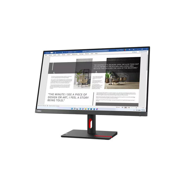 Monitor Lenovo ThinkVision S27i-30 27" IPS, FHD, HMDI, VGA, 3 ani garantie