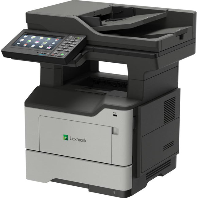 Multifunctional laser mono Lexmark MX622adhe, Dimensiune: A4, Imprimare/ Copiere/ Scanare color / Scanare in retea/ Fax, Viteza:47 ppm